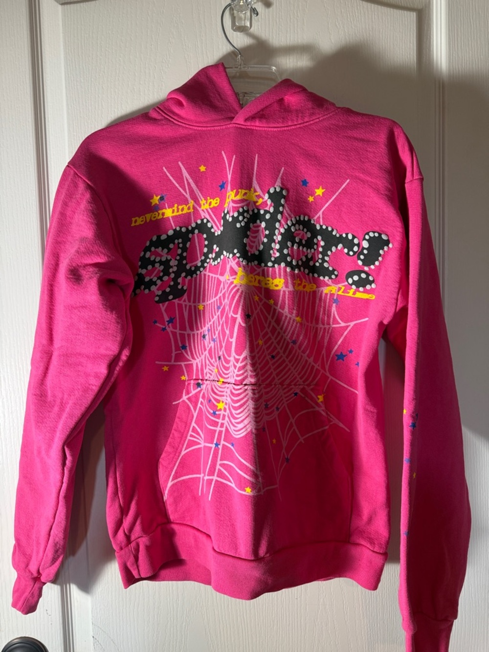Pink Spider Hoodie